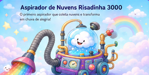 Aspirador de Nuvens Risadinha