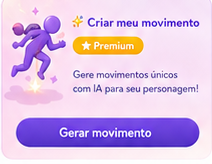 Criar meu movimento premium