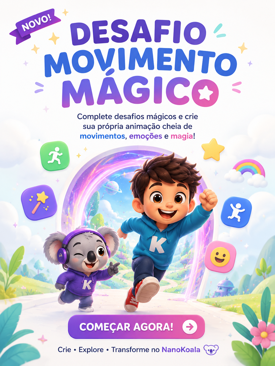 Desafio Movimento Mágico — NanoKoala